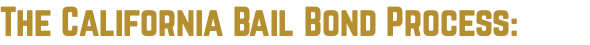 The California Bail Bond Process: